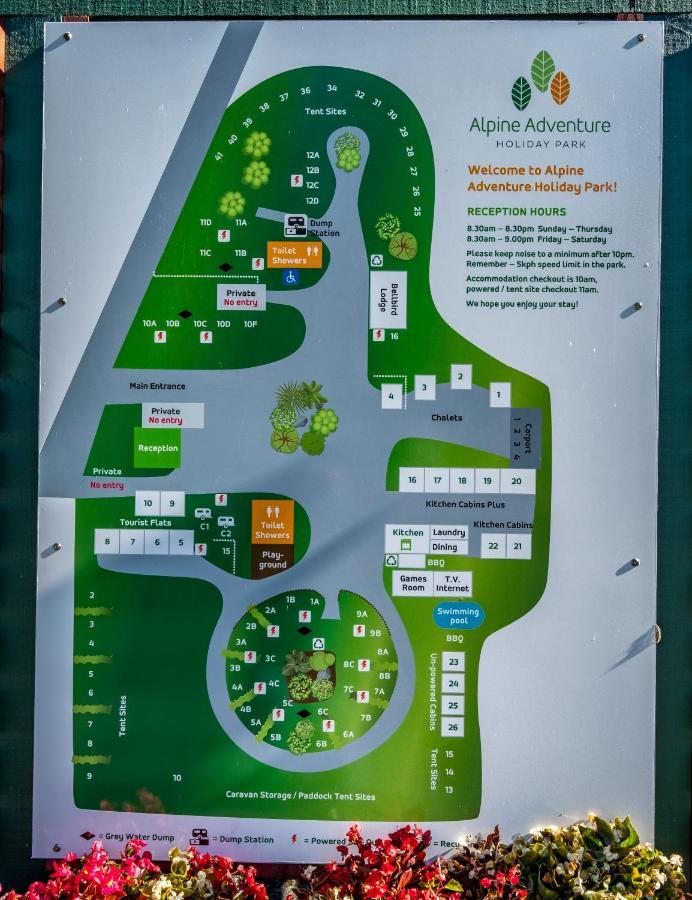 Alpine Adventure Holiday Park แฮนเมอร์สปริงส์ ภายนอก รูปภาพ